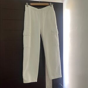 Aritzia white Cargo Pants
